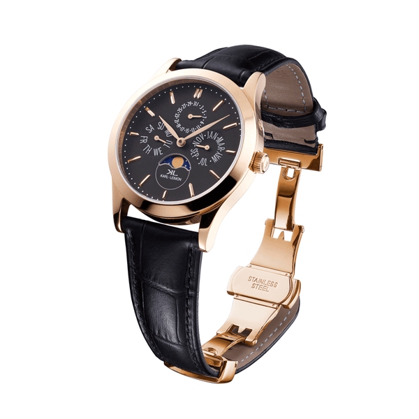 KARL-LEIMON]カルレイモンGold with Black Dial - KARL-LEIMON Watches