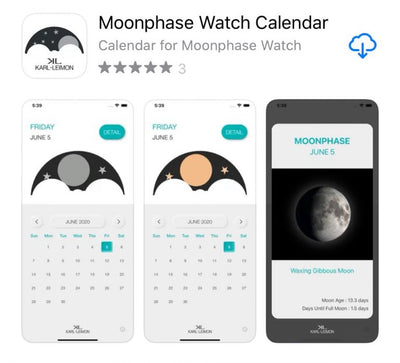 Moon Phase Calendar App Development!