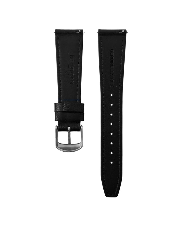 Black Calf Leather Strap-20mm