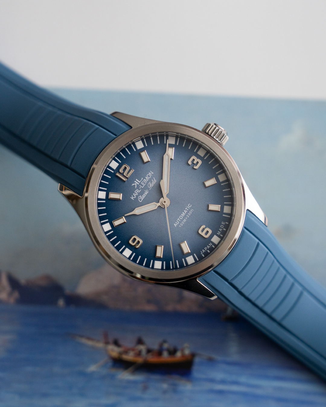 Applied Indices Ice Blue - KARL-LEIMON Watches