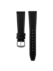 Black Calf Leather Strap-20mm